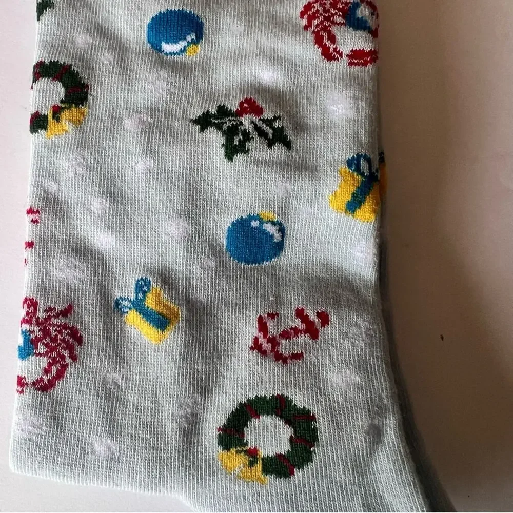 J.Crew Trouser Holiday Style Socks One Size NWT